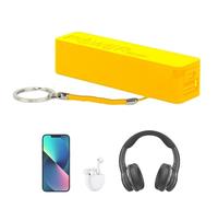 Valigetta per batterie - Organizzatore di memorizzazione della batteria con manico e tester | Contenitore compatto per batteria per casa e travel, AA Battery Keeper, alimentatore di rete, di