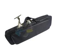 Valigetta per canne da - Pieghevole e leggero, spazio di archiviazione con più tasche, organizer resistente, design compatto, borsa portatile | Per viaggi all'aperto barca lago river shore