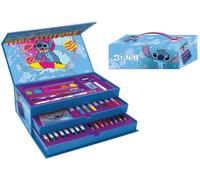 Valigetta per colorare richiudibile a cassettiera Cm. 22x26 - Stitch