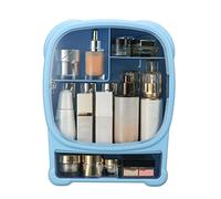 Valigetta per cosmetici, da bagno, con cassetti, trasparente, per la cura della pelle, per la cura della pelle, organizer, c, taglia unica