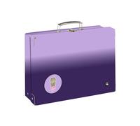 Valigetta per forniture scolastiche OXY NEXT Ombre Purple, formato A4