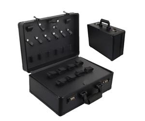 Valigetta Per Il Trasporto Del Parrucchiere - Organizzatore Di Trimmer Portatile Di Grande Capacità Con Serrature,Valigetta Per Pettini Trimmer E Forniture,Per Forbici Forniture Soggiorno Luogo Di