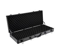Valigetta per pistola, valigetta per fucile in plastica, custodia per armi e munizioni 84x35,5x11cm, con 4 serrature
