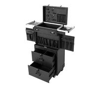 Valigetta per trucchi e trucchi, 38 x 25,5 x 82 cm, per famiglie e individui, ma anche per strutture commerciali come negozi di parrucchieri, Beauty Case - Valigetta per trucchi, Beauty Case -