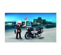 City action - valigetta poliziotto della stradale - set costruzioni 5648a