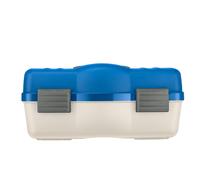 VALIGETTA PORTA ACCESSORI PESCA A 4 RIPIANI 14 SCOMPARTI DIMENSIONI 46X28X22.1H