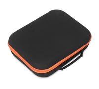 Valigetta Porta Attrezzi Vuota Piccola, Valigetta Porta Dadi, Materiali PU Ed EVA Con Doppia Zip E Maniglia Antiscivolo Organizer Cavi Con Tasca Interna in Rete per Lavori All'aperto (10.63x.66x.76in)