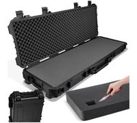 Valigetta porta-fucile lunga custodia universale trolley porta-armi in plastica