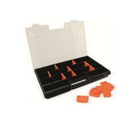 VALIGETTA PORTA MINUTERIA TOOL BOX FERRAMENTA A SCOMPARTI 28,5 X 19 X 3,5 CM