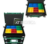 Valigetta porta minuterie organizer con 10 vani estraibili Hitachi Stackable