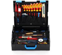 Valigetta Porta Utensili con Set 36 pezzi Attrezzatura Elettricista Multi Tasche