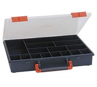 Valigetta portaminuterie 17 scomparti "CLASS 31" - Blu - Mobil Plastic