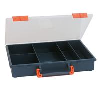 Valigetta portaminuterie 5 scomparti "CLASS 30" - Blu - Mobil Plastic