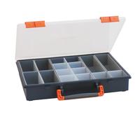 Valigetta portaminuterie CLASS 32 con 16 vaschette estraibili - Blu