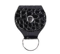 Valigetta portaoggetti per chitarra, custodia multiuso con anello portachiavi, borsa per plettri leggera, elegante per chitarra, Nero , vedi descrizione, Vedi descrizione