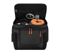 Valigetta portatile per alimentazione elettrica, borsa impermeabile, organizer antiurto, per generatore, cavi, attrezzature da campeggio, viaggi, adulti, adolescenti, accessori all'aperto