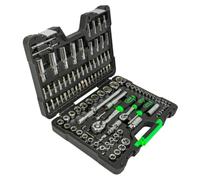 VALIGETTA PORTAUTENSILI CON 108 PEZZI BUSSOLE ESAG. JBM - CRICCHETTI TORX CROMAT