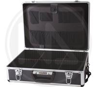 Valigetta portautensili in ABS e alluminio completa di divisori 46x33x15h 98762