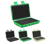 Valigetta professionale impermeabile con spugne antiurto, perfetta per aviazione, fotografia e indagini sul campo (giallo)