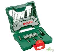 VALIGETTA RIGICA CON ACCESSORI BOSCH 33PZ PUNTE METALLO PIETRA LEGNO BUSSOLE