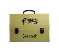 Valigetta Scuola Geolier Cartella Polionda Dorso 8 cm 38x27x8 (Verde)