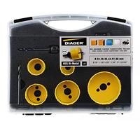 Valigetta sega a tazza HSS bi-metallo ∅22-29-35-44-51-68mm Diager