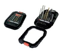 VALIGETTA + SET ACCESSORI B+D A7186 PUNTE PER TRAPANO