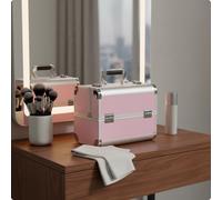 Valigetta Trucco Professionale Chiusure Metalliche Beauty Case Rigido