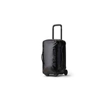 Gregory Divide Rollers - Alpaca Wheeled Duffel 40 - Borsone con ruote, 55 cm, 40 L, 2.6 KG, Bagaglio a mano 55x35x25 cm, Resistente alle intemperie, Nero (Obsidian Black)