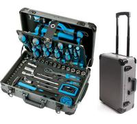 Valigia alluminio cassetta portautensili porta utansili attrezzi trolley Fervi