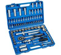 VALIGIA ATTREZZI KIT 94Pz INSERTI CHIAVI A BUSSOLA CRICCHETTO UTENSILI MANUALI