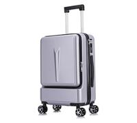 Valigia Bagagli da portare con sé Valigie con ruote prima di iniziare a progettare valigie da uomo e da donna for bagagli di grande capacità Durevole(Sliver,24inch)