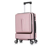 Valigia Bagagli da portare con sé Valigie con ruote prima di iniziare a progettare valigie da uomo e da donna for bagagli di grande capacità Durevole(Rose Gold,24inch)