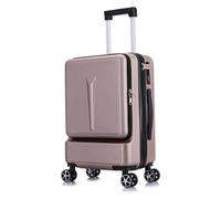 Valigia Bagagli da portare con sé Valigie con ruote prima di iniziare a progettare valigie da uomo e da donna for bagagli di grande capacità Durevole(Gold,20inch)