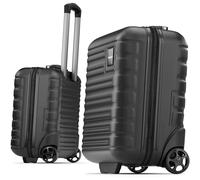 Valigia bagaglio a mano 40x30x20cm - adatta per Ryanair, Lufthansa, Eurowings e co. I Trolley da cabina 26L con rotelle morbide, valigia da cabina