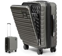 Valigia bagaglio a mano 55x40x23cm - expandable adatta per Lufthansa, Eurowings e co. I Trolley da cabina 41-50L con rotelle morbide e pratico lucchetto TSA, valigia da cabina