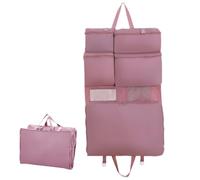 Valigia Bagaglio da viaggio, rosa, Fare riferimento alla descrizione | Organizer a compressione per valigia pieghevole per uomo donna viaggi aerei abbigliamento palestra