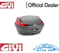 VALIGIA BAULETTO B47 MONOLOCK GIVI CATADRIOTTI ROSSI CON PIASTRA UNIVERSALE