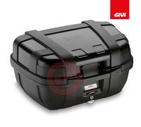 VALIGIA BAULETTO TREKKER GIVI TRK52B 52L MONOKEY COVER ALLUMINIO NERO UNIVERSALE