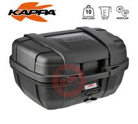 KGR52N - Kappa Valigia MONOKEY® lt. 52 nera con cover color nero