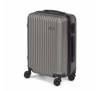 Valigia cabina Dam ABS leggera resistente 23x38x57 cm grigio scuro