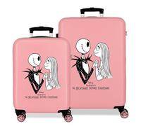 Valigia Cabina Disney Nightmare Multicolor 38x55x20 cm Rigida in ABS Chiusura a Combinazione Laterale 35L 2 kg 4 Doppie Ruote Bagaglio a Mano