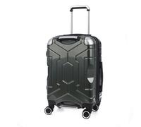Valigia cabina trolley estensibile ABS+PC angoli rinforzati TSA 4 ruote