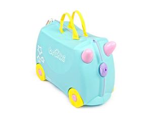 Valigia Cavalcabile Trunki Una Unicorno Verdino