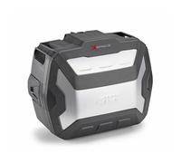 XP01AAA - Bauletto/Valigia Laterale Givi XSPACE nero/alluminio 27-36lt