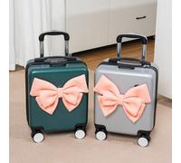 Valigia compatta da 14 pollici, con scomparti per organizzare i contenuti, resistente all'usura e agli urti, compagno versatile per viaggi brevi, adatto per il check-in senza preoccupazioni Tirante a 