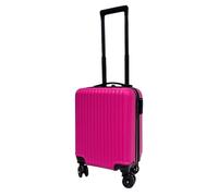 Valigia da cabina Magenta 16'' 45x30x21,5cm in ABS resistente con 4 ruote girevoli