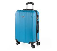 ITACA - Valigia Media da Viaggio Rigide. Trolley Medio con 4 Ruote. Materiale ABS Valigia Media Rigida in Offerta Resistente e Super Leggero - Valigia 20 kg Lucchetto TSA, Turchese