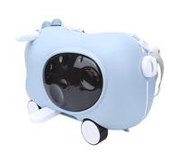 Valigia da Viaggio per Aereo Portatile, Bagagliaio da Viaggio, Bagaglio per Bambini, Design a Doppio Scopo, Valigia da per Bambini (BLUE)
