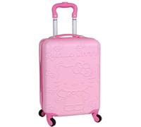 Valigia da viaggio rigida, CABINA con ruote, BAGAGLIO A MANO 40x30x20cm (Rosa)